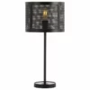 JONATHAN Y Wilcox 25" Minimalist Metal LED Table Lamp, Black