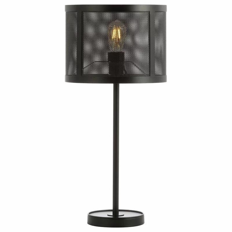 JONATHAN Y Wilcox 25" Minimalist Metal LED Table Lamp, Black 1 JONATHAN Y Wilcox 25" Minimalist Metal LED Table Lamp, Black