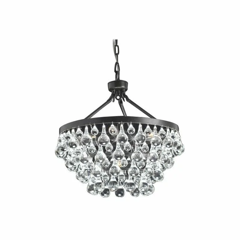 Crystal Chandeliers Antique Black 5-light Crystal Drop Chandelier 1 Crystal Chandeliers Antique Black 5-light Crystal Drop Chandelier