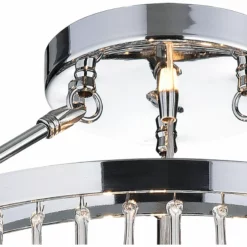 Greenville Signature Ariane 5-Light Chrome Semi Flush Mount -Ceiling Lighting Shop 28a1252c08ea8ae4 1317 w800 h800 b0 p0