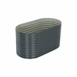 Vida XL International B.V. VidaXL Garden Raised Bed 63"x31.5"x31.9" Galvanized Steel Gray Flower Box 10 Vida XL International B.V. VidaXL Garden Raised Bed 63"x31.5"x31.9" Galvanized Steel Gray Flower Box -Ceiling Lighting Shop 2901952703d99834 0298 w800 h800 b1 p0