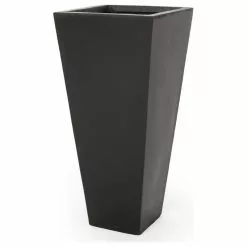 GDFStudio Ephraim Outdoor Medium And Small Cast Stone Planter Set, Matte Black -Ceiling Lighting Shop 2941edf00f905e34 3778 w800 h800 b1 p0