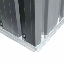 Vida XL International B.V. VidaXL Garden Shed Metal Gray 74.8"x48.8"x71.3" Garage Tool Storage House -Ceiling Lighting Shop 2a8130cb0ea1549c 1689 w800 h800 b0 p0