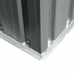 Vida XL International B.V. VidaXL Garden Storage Shed Metal 80.3"x52"x73.2" Garage Tool Storage House -Ceiling Lighting Shop 2ac16feb0ea13447 4676 w800 h800 b0 p0