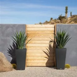 Veradek Midland Tall Square Planter, Black, 30'' -Ceiling Lighting Shop 2ae1e3910373f1b4 3171 w800 h800 b0 p0