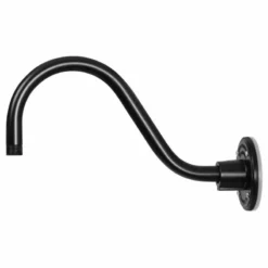 HTM Lighting Solutions 14in. Barn Light Fixture With Gooseneck Arm, Satin Black, 14-1/2" Long Gooseneck -Ceiling Lighting Shop 2b01a9e20bf2f0e3 7591 w800 h800 b1 p0