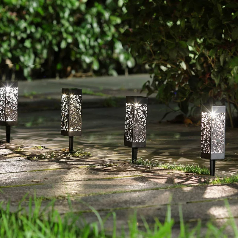 Vandue Corporation Modern Home Set Of 6 Solar Powered LED Path Lights - Modern Deco Design - Light 3 Vandue Corporation Modern Home Set Of 6 Solar Powered LED Path Lights - Modern Deco Design - Light - Image 3