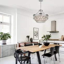 Greenville Signature Artin 9-Light Crystal Chandelier