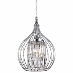 Greenville Signature Acatia 3-Light Chrome Foyer Pendant 9 Greenville Signature Acatia 3-Light Chrome Foyer Pendant -Ceiling Lighting Shop 2c51b756093992b9 5851 w800 h800 b1 p0