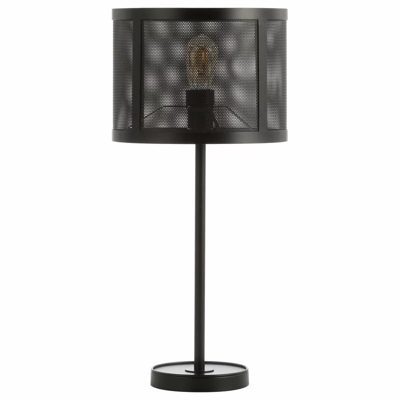 JONATHAN Y Wilcox 25" Minimalist Metal LED Table Lamp, Black 5 JONATHAN Y Wilcox 25" Minimalist Metal LED Table Lamp, Black - Image 5