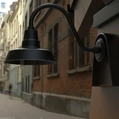 Cocoweb Inc. 22" Oldage LED Wall Light With Rustic Arm, Black -Ceiling Lighting Shop 2e6113e200a6ac61 9936 w800 h800 b0 p0