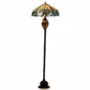 CHLOE Lighting, Inc. Liaison 3-Light Victorian Double Lit Floor Lamp