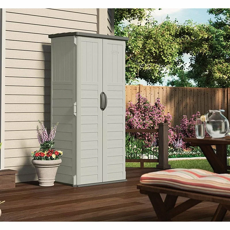 Suncast Corporation Suncast Vertical Storage Shed, 20 Cu. Ft. 4 Suncast Corporation Suncast Vertical Storage Shed, 20 Cu. Ft. - Image 4