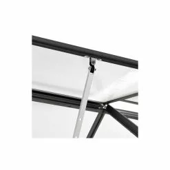 Vida XL International B.V. VidaXL Greenhouse Anthracite Aluminum 51.1 Ft² Garden Shed Plant Conservatory -Ceiling Lighting Shop 300189ca0333e1ce 3789 w800 h800 b0 p0