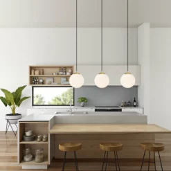 Light Society Aura Globe Pendant, Milk Glass -Ceiling Lighting Shop 318181e50f211476 8206 w800 h800 b0 p0