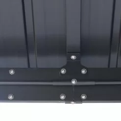 GDFStudio Hester Outdoor Modern Aluminum Hardtop Gazebo, Black 13 GDFStudio Hester Outdoor Modern Aluminum Hardtop Gazebo, Black -Ceiling Lighting Shop 346105760f906b5a 9359 w800 h800 b0 p0