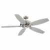 Savoy House Kentwood 5-Blade Ceiling Fan, Polished Nickel