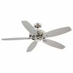 Savoy House Kentwood 5-Blade Ceiling Fan, Polished Nickel