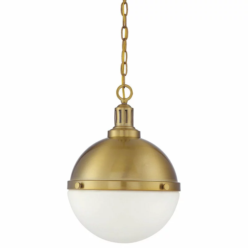 Savoy House Lilly 2-Light Pendant, Warm Brass 2 Savoy House Lilly 2-Light Pendant, Warm Brass - Image 2