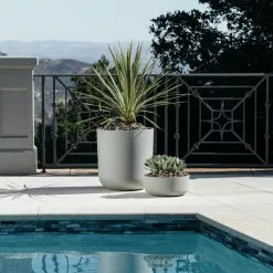 Veradek Pure Series Kona Bowl 14" Planter, Gray 13 Veradek Pure Series Kona Bowl 14" Planter, Gray -Ceiling Lighting Shop 3731086501ce2f3b 4186 w800 h800 b0 p0