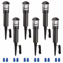 W86 Trading Co., LLC 3W LED Landscape Light, Waterproof, 12V Low Voltage, 5000K Daylight, 6pack