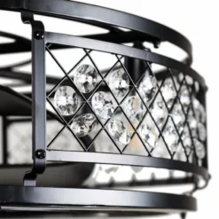 FLINT GARDEN INC 26.9 In Indoor 3 Blades Ceiling Fan With Remote Control In Black -Ceiling Lighting Shop 37f1d6ca019c0b29 6679 w800 h800 b0 p0