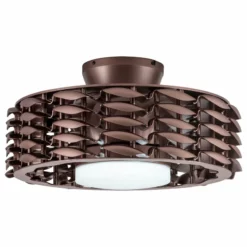 Todays Fans Oceano Bladeless Ceiling Fan, 6 Speeds With LED Light - 23 Inch, Bronze -Ceiling Lighting Shop 38511cba0217c699 4563 w800 h800 b1 p0