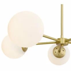 Light Society Milan Five-Light Chandelier, White Glass -Ceiling Lighting Shop 3a21583d0ed87778 6188 w800 h800 b1 p0