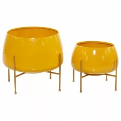 Brimfield & May Modern Yellow Metal Planter 51974 16 Brimfield & May Modern Yellow Metal Planter 51974 -Ceiling Lighting Shop 3a71b36c033f3ae1 7873 w800 h800 b1 p0