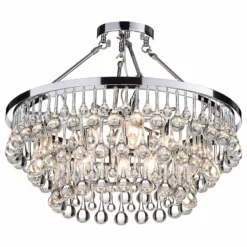 Greenville Signature Arosa 9-Light Chrome Semi Flush Mount -Ceiling Lighting Shop 3b91476d08ea8df4 1402 w800 h800 b1 p0