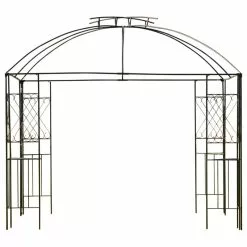 VidaDeals Outdoor 10'x10" Gazebo - Brown -Ceiling Lighting Shop 3d31c0f6011daf69 2969 w800 h800 b1 p0