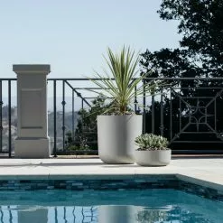 Veradek Pure Series Kona Bowl 14" Planter, Gray 12 Veradek Pure Series Kona Bowl 14" Planter, Gray -Ceiling Lighting Shop 3d31c3c801ce2f34 4186 w800 h800 b0 p0