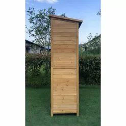 Hanover Outdoor Wooden Storage Shed For Tools, With Shelf And Latch -Ceiling Lighting Shop 3e91dde40ffca404 5293 w800 h800 b0 p0