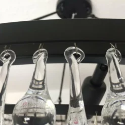 Lightupmyhome Celeste 32" Glass Drop Chandelier, Hanging Or Flush Mount, Black -Ceiling Lighting Shop 3ea1f79102e4041c 5987 w800 h800 b0 p0