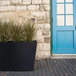 Veradek Pro Series Partition Grooved Planter, 40", Black -Ceiling Lighting Shop 3fe161ac0d88d195 8675 w800 h800 b0 p0