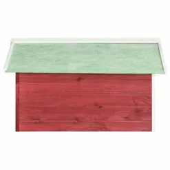 Vida XL International B.V. VidaXL Solid Firwood Robotic Lawn Mower Garage Red And White Mower Shed Cover -Ceiling Lighting Shop 4151418f024a95ea 8725 w800 h800 b1 p0