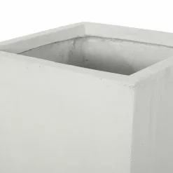 GDFStudio Ephraim Outdoor Cast Stone Planter, Matte White, Medium 13 GDFStudio Ephraim Outdoor Cast Stone Planter, Matte White, Medium -Ceiling Lighting Shop 43715ddb0f906de0 6510 w800 h800 b0 p0