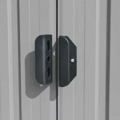 Vida XL International B.V. VidaXL Garden Shed Gray Galvanized Steel Outdoor Tool Storage House Building -Ceiling Lighting Shop 43b1507300ff8565 8740 w800 h800 b0 p0