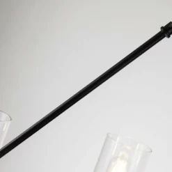 Edvivi Lighting 6 Light Matte Black And Vintage Wood Wheel Chandelier -Ceiling Lighting Shop 441139e70fc8404a 2625 w800 h800 b0 p0