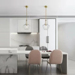 Light Society Miller Pendant Lamp, Brushed Brass/Clear -Ceiling Lighting Shop 44a129120f441368 7248 w800 h800 b0 p0