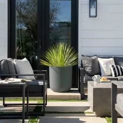 Veradek Pure Series Kona Planter, Gray, 20 In. 23 Veradek Pure Series Kona Planter, Gray, 20 In. -Ceiling Lighting Shop 4541752900ac2f2d 6105 w800 h800 b0 p0