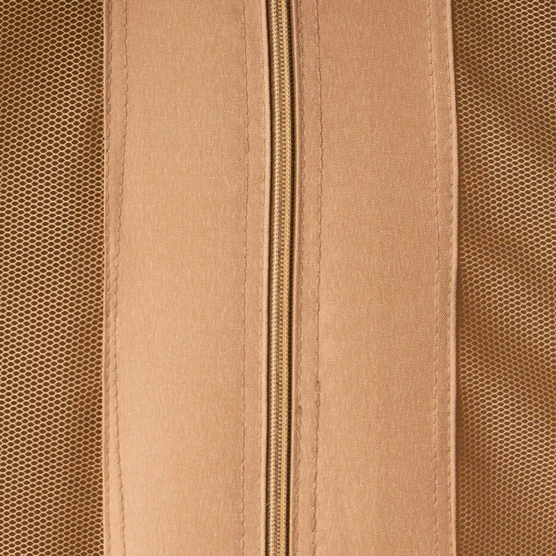 GDFStudio GDF Studio Sonoma Outdoor Gazebo Canopy With Net Drapery, Light Brown 8 GDFStudio GDF Studio Sonoma Outdoor Gazebo Canopy With Net Drapery, Light Brown - Image 8