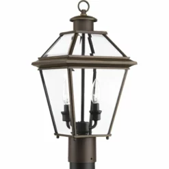 Progress Lighting Burlington 2-Light Post Lantern