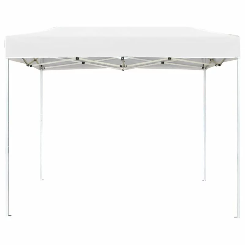 Vida XL International B.V. VidaXL Professional Folding Party Tent Aluminum 9.8'x9.8' White Pop Up Canopy 4 Vida XL International B.V. VidaXL Professional Folding Party Tent Aluminum 9.8'x9.8' White Pop Up Canopy - Image 4