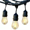 Brightech Ambience Pro LED 2W Waterproof Outdoor String Lights - 48 Ft, Warm White