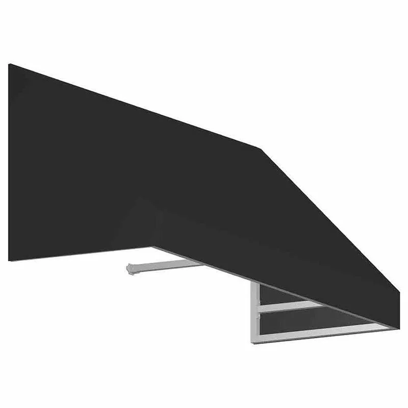 Awntech Corporation 3' New Yorker Window/Entry Awning, Black 1 Awntech Corporation 3' New Yorker Window/Entry Awning, Black