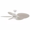 Beacon Lighting Lucci Air Bali 52" DC Ceiling Fan With Light, Antique White