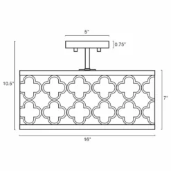 Kira Home Sutton 16" Ceiling Light, Metal Drum Shade, Antique White 11 Kira Home Sutton 16" Ceiling Light, Metal Drum Shade, Antique White -Ceiling Lighting Shop 4b81cfb40317c262 8463 w800 h800 b1 p0