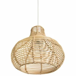KOUBOO Palau Continuous Weave Horizon Wicker Lamp, Natural, Small -Ceiling Lighting Shop 4b91307a098be067 5853 w800 h800 b1 p0
