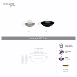 Crescent Garden Montana Bowl, Old Bronze -Ceiling Lighting Shop 4c21b6a20e7c9e45 9974 w800 h800 b1 p0